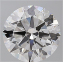 Lab Grown Diamond 5.54 Carats, Round with Excellent Cut, E Color, VS1 Clarity and Certified by IGI