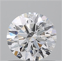 Natural Diamond 0.77 Carats, Round with Excellent Cut, E Color, VVS1 Clarity and Certified by GIA