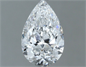 Diamante Natural 0.80 quilates, De pera , Color D, claridad VVS1 y certificado GIA