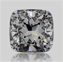 Natural Diamond 0.40 Carats, Cushion with  Cut, F Color, VVS1 Clarity and Certified by GIA
