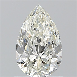 Picture of Natural Diamond 1.01 Carats, Pear with  Cut, I Color, VS1 Clarity and Certified by GIA