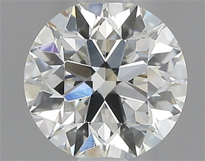 Picture of Natural Diamond 0.70 Carats, Round with Very Good Cut, J Color, VVS2 Clarity and Certified by GIA