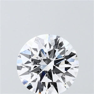 Picture of Lab Grown Diamond 1.50 Carats, Round with Excellent Cut, D Color, VVS2 Clarity and Certified by IGI