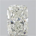Natural Diamond 1.50 Carats, Cushion with  Cut, I Color, SI2 Clarity and Certified by GIA