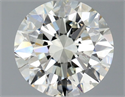 Natural Diamond 1.20 Carats, Round with Excellent Cut, J Color, SI1 Clarity and Certified by GIA
