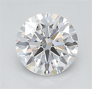 Picture of Lab Grown Diamond 1.06 Carats, Round with Ideal Cut, D Color, VVS1 Clarity and Certified by IGI