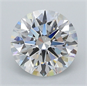 Del inventario de diamantes de laboratorio, 1.70 quilates, Redondo , Color D, claridad VS1 y certificado GIA