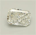 Natural Diamond 1.01 Carats, Radiant with  Cut, H Color, SI2 Clarity and Certified by GIA