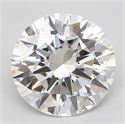 Diamante Natural 0.58 quilates, Redondo , Color E, claridad VVS1 y certificado GIA