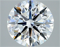 Natural Diamond 3.01 Carats, Round with Excellent Cut, D Color, VS2 Clarity and Certified by GIA
