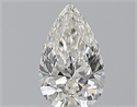 Diamante Natural 0.32 quilates, De pera , Color H, claridad VVS1 y certificado GIA