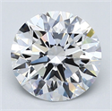Diamante Natural 2.53 quilates, Redondo , Color D, claridad VVS2 y certificado GIA