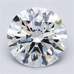 Foto Diamante Natural 2.53 quilates, Redondo , Color D, claridad VVS2 y certificado GIA de