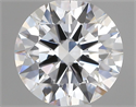 Del inventario de diamantes de laboratorio, 1.03 quilates, Redondo , Color D, claridad VVS2 y certificado IGI