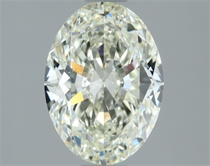 Picture of Natural Diamond 1.80 Carats, Oval with  Cut, K Color, VS2 Clarity and Certified by IGI
