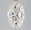 Natural Diamond 3.31 Carats, Oval with  Cut, J Color, IF Clarity and Certified by GIA