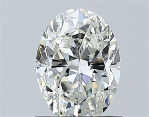 Picture of Natural Diamond 0.90 Carats, Oval with  Cut, H Color, VS2 Clarity and Certified by GIA