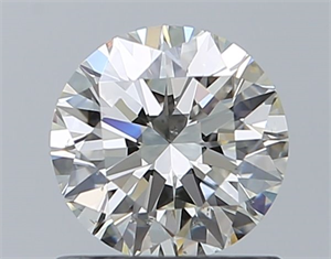 Foto Diamante Natural 0.91 quilates, Redondo , Color J, claridad SI1 y certificado GIA de