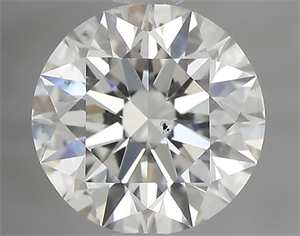 Foto Diamante Natural 1.30 quilates, Redondo , Color J, claridad SI1 y certificado GIA de