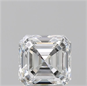 Natural Diamond 1.50 Carats, Asscher with  Cut, G Color, VS1 Clarity and Certified by GIA