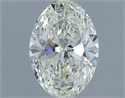 Diamante Natural 0.90 quilates, Ovalado , Color I, claridad VVS2 y certificado IGI