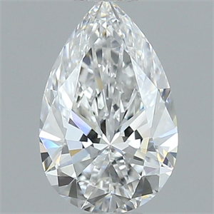 Picture of Natural Diamond 0.70 Carats, Pear with  Cut, D Color, VVS2 Clarity and Certified by GIA