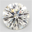 Diamante Natural 0.72 quilates, Redondo , Color K, claridad IF y certificado GIA