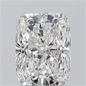Natural Diamond 1.21 Carats, Cushion with  Cut, E Color, VS2 Clarity and Certified by GIA