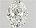 Natural Diamond 1.01 Carats, Oval with  Cut, G Color, SI2 Clarity and Certified by GIA