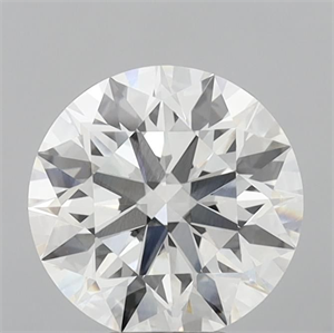 Picture of Lab Grown Diamond 5.17 Carats, Round with Ideal Cut, F Color, VVS1 Clarity and Certified by IGI