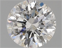 Natural Diamond 1.00 Carats, Round with Excellent Cut, E Color, I1 Clarity and Certified by GIA