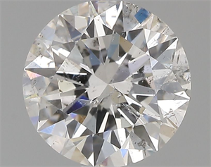 Picture of Natural Diamond 1.00 Carats, Round with Excellent Cut, E Color, I1 Clarity and Certified by GIA