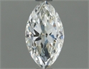 Natural Diamond 0.50 Carats, Marquise with  Cut, J Color, VVS1 Clarity and Certified by IGI