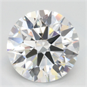 Lab Grown Diamond 3.28 Carats, Round with Ideal Cut, D Color, IF Clarity and Certified by IGI