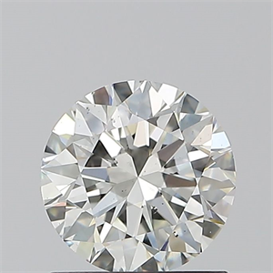 Picture of Natural Diamond 1.00 Carats, Round with Excellent Cut, I Color, SI1 Clarity and Certified by GIA