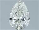 Natural Diamond 0.81 Carats, Pear with  Cut, H Color, VS1 Clarity and Certified by IGI