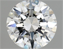 Diamante Natural 0.50 quilates, Redondo , Color F, claridad VS1 y certificado GIA