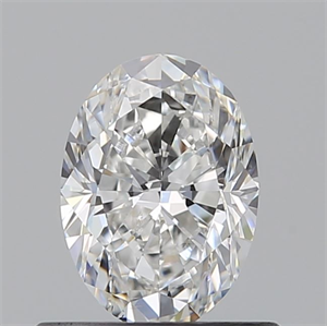 Foto Diamante Natural 0.60 quilates, Ovalado , Color E, claridad SI1 y certificado GIA de