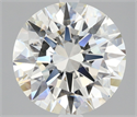 Diamante Natural 2.55 quilates, Redondo , Color J, claridad VVS1 y certificado IGI