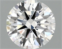 Lab Grown Diamond 1.50 Carats, Round with Ideal Cut, F Color, VS2 Clarity and Certified by IGI