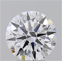 Del inventario de diamantes de laboratorio, 2.05 quilates, Redondo , Color D, claridad IF y certificado IGI