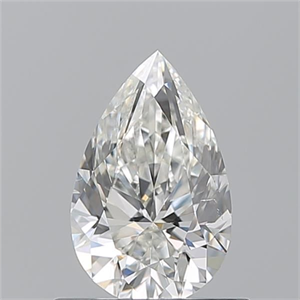Picture of Natural Diamond 0.70 Carats, Pear with  Cut, H Color, SI1 Clarity and Certified by GIA