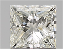 Natural Diamond 1.01 Carats, Princess with  Cut, K Color, VS1 Clarity and Certified by GIA