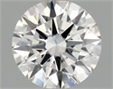 Lab Grown Diamond 1.46 Carats, Round with Ideal Cut, F Color, VS2 Clarity and Certified by IGI