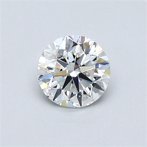 Foto Diamante Natural 0.50 quilates, Redondo , Color E, claridad VS1 y certificado GIA de