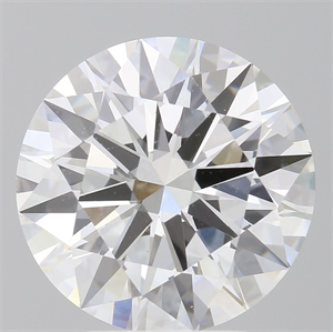 Picture of Lab Grown Diamond 4.52 Carats, Round with Ideal Cut, E Color, VS1 Clarity and Certified by IGI