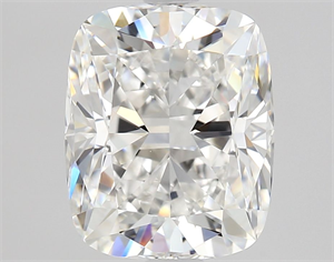 Foto Diamante Natural 1.75 quilates, Del cojín , Color F, claridad VS1 y certificado GIA de