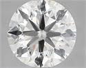 Diamante Natural 1.70 quilates, Redondo , Color I, claridad VVS2 y certificado IGI
