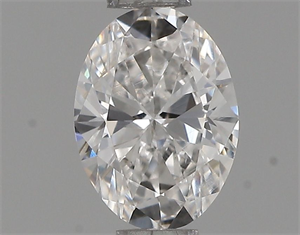 Picture of Natural Diamond 0.42 Carats, Oval with  Cut, F Color, VS1 Clarity and Certified by IGI