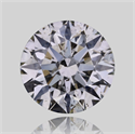 Diamante Natural 0.80 quilates, Redondo , Color L, claridad SI2 y certificado GIA